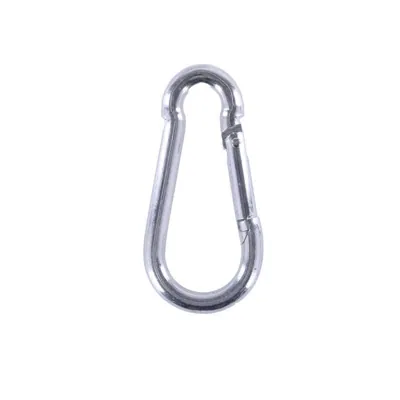 Carabiner Hook Iron Construction 10mm X 100mm (Holds Upto 40kg)