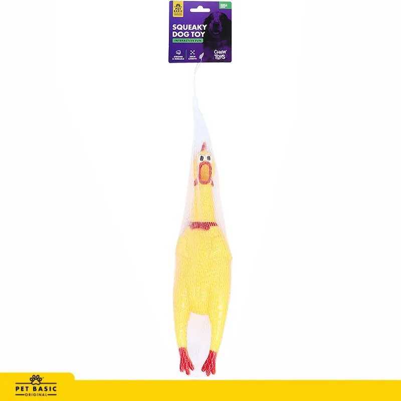 Dog Toy Chicken 30cm X 7cm X 7cm – image 4