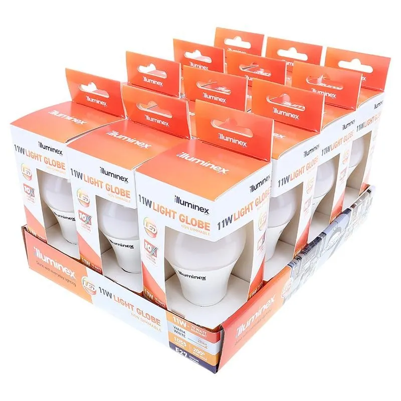 Bulb 11W LED Light - Warm White - E27 (Screw) – image 3
