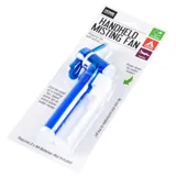 Fan Water Misting Mini Handheld 16.7cm Red & Blue – image 3