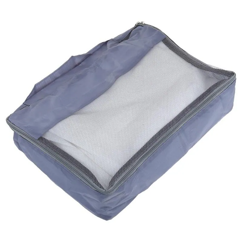 Bag Organiser Storage Case Breathable with Mesh & Zipper 36cm X 25cm X 7cm – image 2