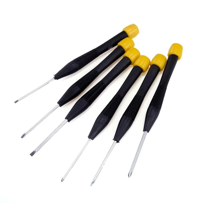 Screwdriver Set Precision in Storage Case 6pc (Includes 3pc X Phillips & 3pc X Flat Head) – image 2