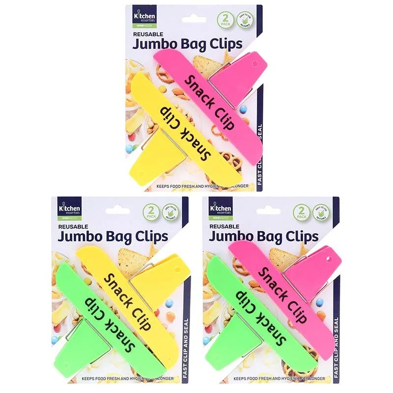 Easy Seal Bag Clips Jumbo 15cm 2pc – image 4