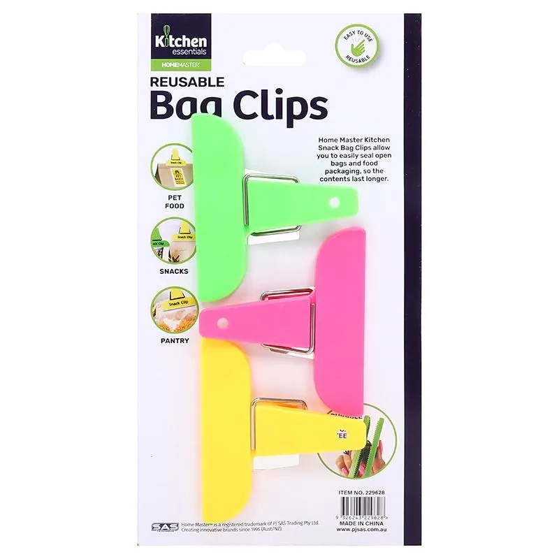 Easy Seal Bag Clips 5.5cm X 7.5cm 3pk – image 3