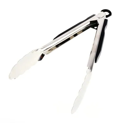 Stainless Steel Tongs BBQ 22cm 1pk