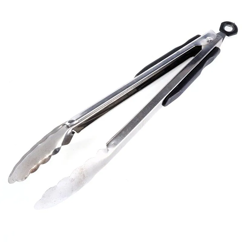 Stainless Steel Tongs BBQ 30cm 1pk – image 2