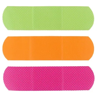 Bandage Strips Neon 7.2cm X 1.9cm 36pk - Plastic (pe)
