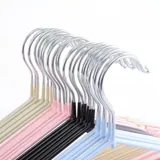 Coat Hanger PVC Coated Anti Slip Assorted Colours 8pk – image 2
