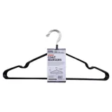 Coat Hanger PVC Coated Anti Slip Assorted Colours 8pk – image 3