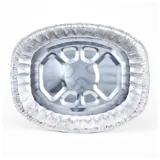 Foil Tray Large Oval Roaster 45.5cm X 36cm X 5.5cm (8.4L) – image 1