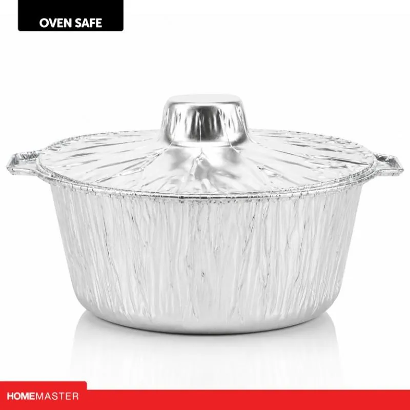 Foil Tray Bowl with Lid 29cm X 12cm – image 4