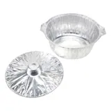 Foil Tray Bowl with Lid 29cm X 12cm – image 3