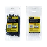 Cable Ties Black & Clear Assorted in Carton 100mm X 2.5mm 200pc – image 2