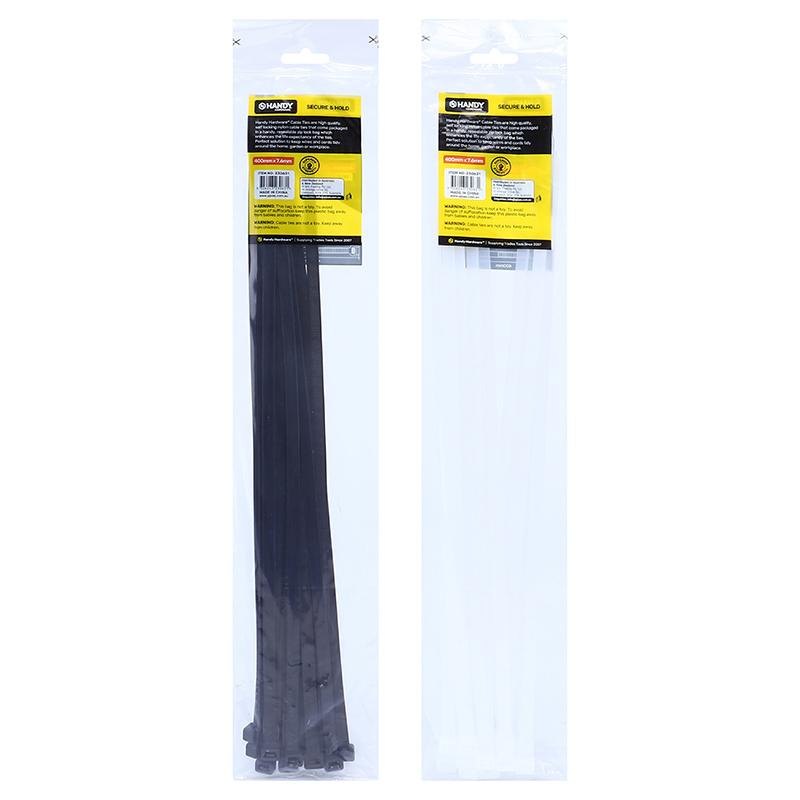 Heavy Duty Cable Ties 400mm (15 Pack, Black or Clear) — photo 4 of 4