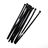 Cable Ties Releasable Black 250mm X 7.2mm 12pc – image 1