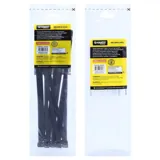 Cable Ties Releasable Black 250mm X 7.2mm 12pc – image 2
