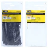 Cable Ties Bulk Pack Black & Clear Assorted in Carton 200mm X 4.5mm 200pc – image 2