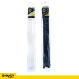 Cable Ties Black & Clear Assorted in Carton Extra Wide Heavy Duty 600mm X 12mm 10pc – image 3
