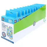 Bandage Strips Kids Animal Print 50pk (2 Assorted Sizes 35pc - 5.5cm X 1.9cm & 15pc - 4cm X 1cm) - Plastic – image 3
