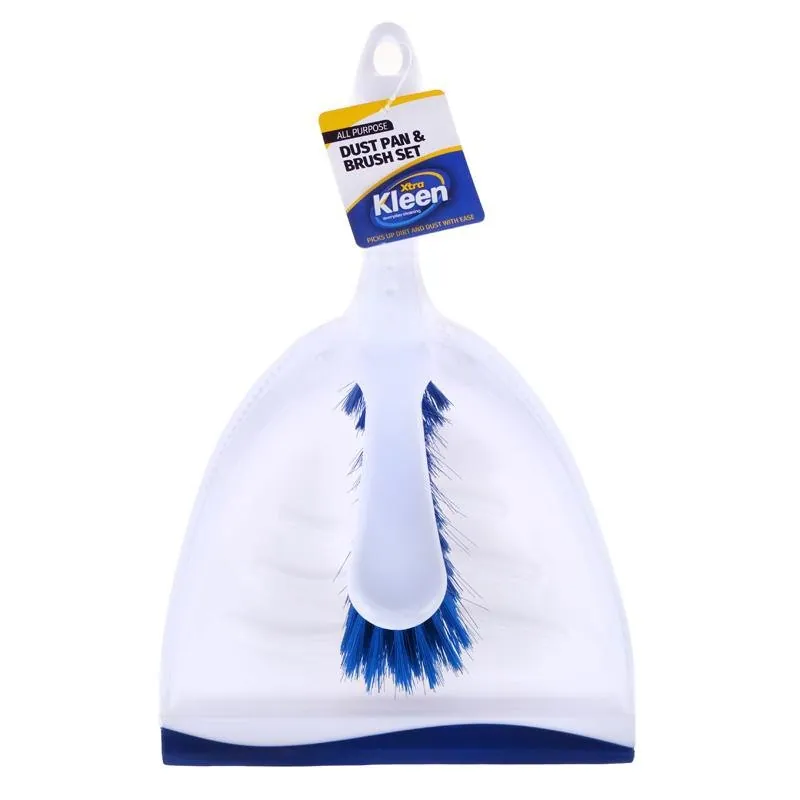 Dustpan with Rubber Lip & Brush Set - 2pc – image 4