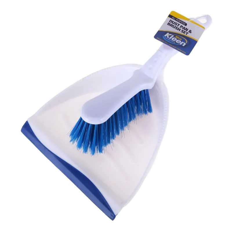 Dustpan with Rubber Lip & Brush Set - 2pc – image 3