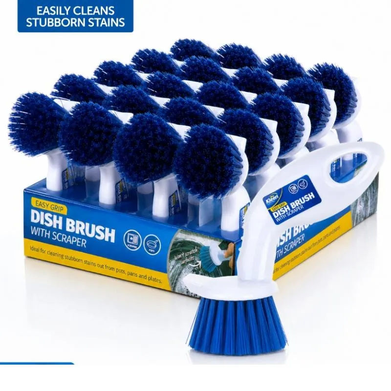 Dish Brush with Scraper Edge – image 4