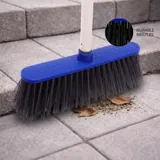 Broom Outdoor Multi-Purpose Hard Bristle 1.2m Handle - 300mm Head – image 2