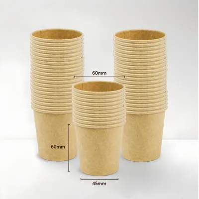 Paper Coffee Cup Single Wall 118ml 50pk (Espresso)