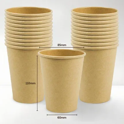 Paper Coffee Cup Single Wall 350ml 50pk (Large)
