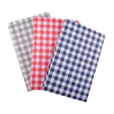 Tablecloth Chequered Print Rectangular Peva, 130cm X 225cm (Seats 4-6) – image 1