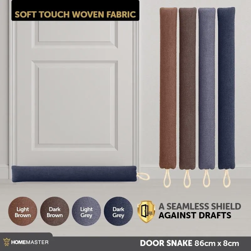 Door Snake Plain 86cm X 8cm 4 Assorted Colours – image 3