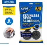 Stainless Steel Scourer 8pk - 15g Per/pc – image 4