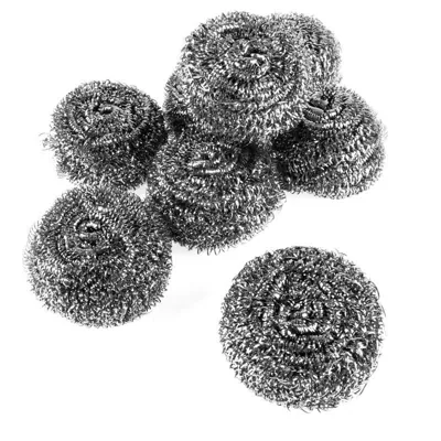 Stainless Steel Scourer 8pk - 15g Per/pc