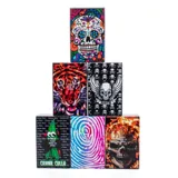 Man Cave Accessories Cigarette Case Flip Top Holds 20 - 6 Assorted Designs – image 1