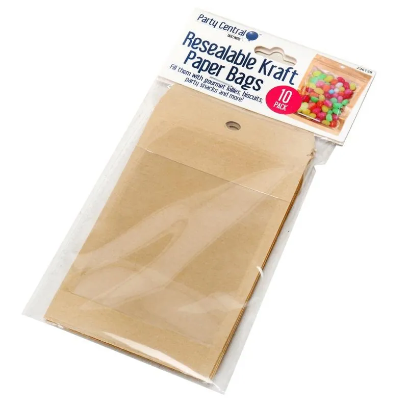 Bags Eco Resealable 8cm X 13cm 10pk – image 3