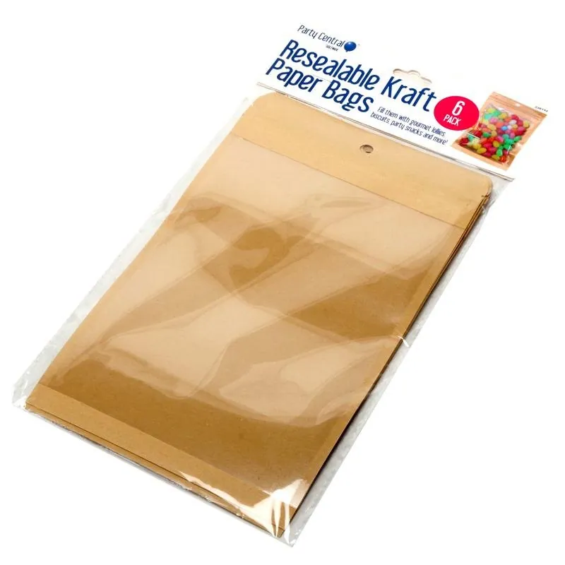 Bags Eco Resealable 15cm X 24.5cm 6pk – image 3