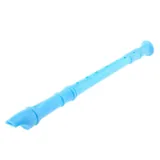 Musical Recorder Plastic 8-Hole Colour Pink, Blue, White – image 2