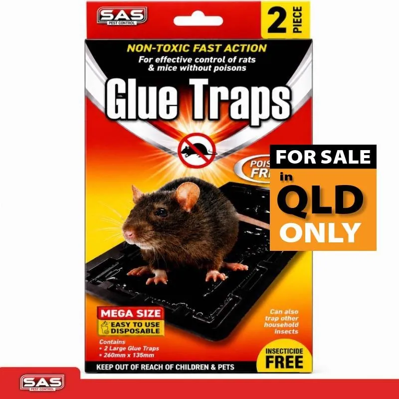 Sas Pest Control Glue Trap 2pk 24cm X 13cm Black & Clear Glue – image 4