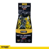 Clamp Metal Spring with PVC Coated Handles and Jaw 100mm (Jaw Opening 40mm) – image 4