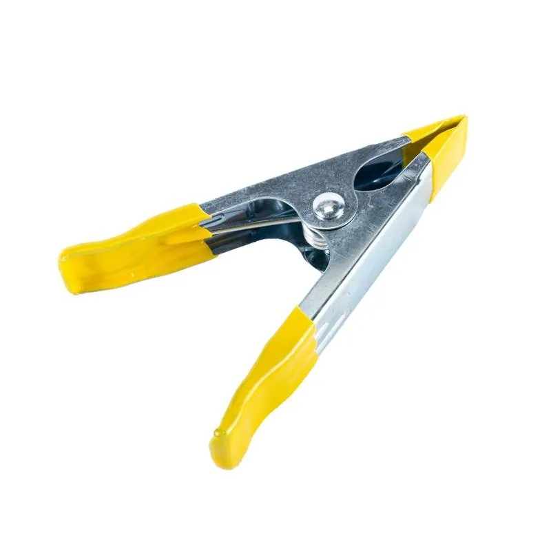 Clamp Metal Spring with PVC Coated Handles and Jaw 100mm (Jaw Opening 40mm) – image 2
