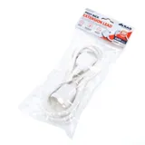 Piggy Back Extension Lead 3 Metre White 240V 10A Max Load 2400W – image 3
