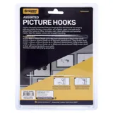 Hooks Picture Premium Brass Plated Assorted Hooks & Sizes 14pc (Holds Up To 45kg) – image 3