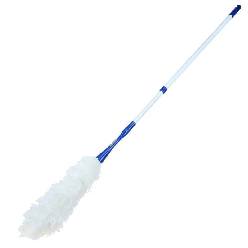 Microfibre Duster with Telescopic Extendable Handle - Head (34cm) - Aluminium Pole (116cm - 168cm) – image 3