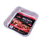 Foil BBQ Trays 20cm X 20cm X 5cm 4pk – image 3