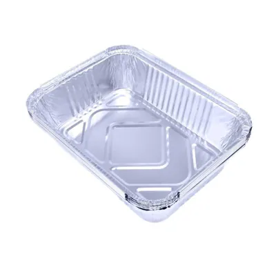 Foil BBQ Trays 26cm X 19cm X 6cm 3pk