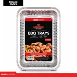 Foil BBQ Trays 22cm X 16cm X 5.5cm 4pk – image 4