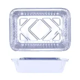 Foil BBQ Trays 22cm X 16cm X 5.5cm 4pk – image 2
