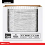 Foil Tray Large Oval Roaster 44.8cm X 34cm X 8cm (6.5L) – image 4