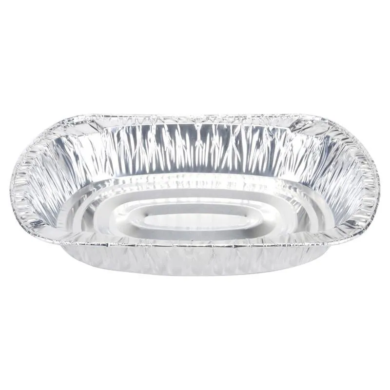 Foil Tray Large Oval Roaster 44.8cm X 34cm X 8cm (6.5L) – image 2