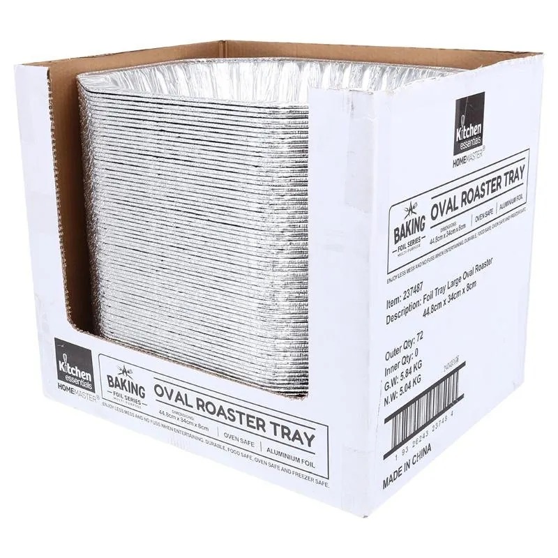 Foil Tray Large Oval Roaster 44.8cm X 34cm X 8cm (6.5L) – image 3